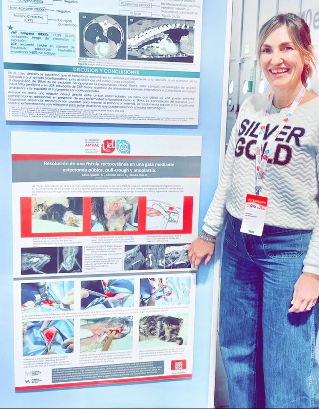 Poster presentado por HV Molins en AMVAC